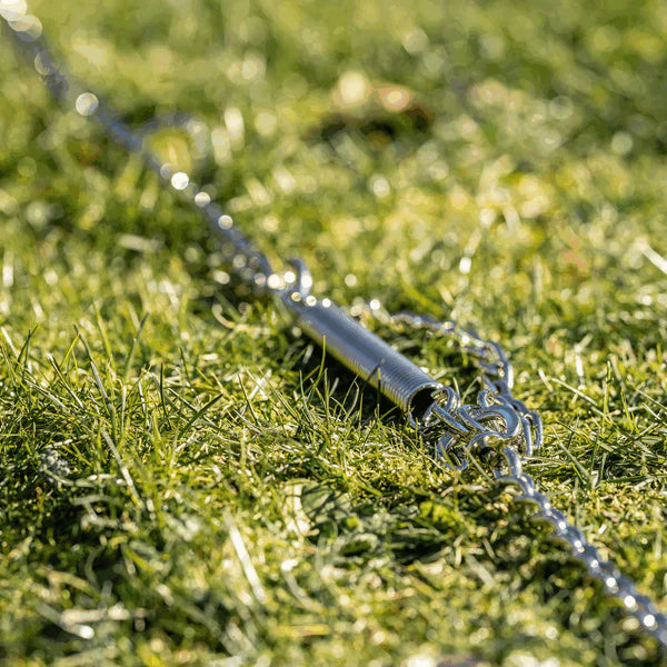 Lanț pentru ham cu arc – oțel placat cu nichel, 4,0 mm / 79"