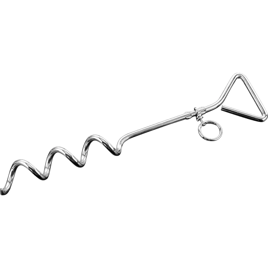 Țăruș spirală Sprenger din oțel cromat, 44 cm / 17"