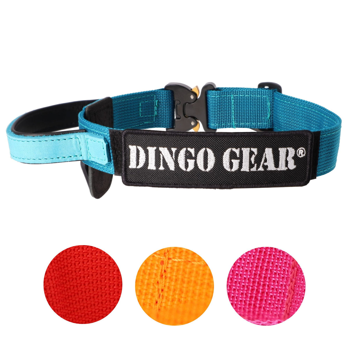 Dingo Gear – Zgardă tactică COBRA din chingă de polipropilenă, cu mâner