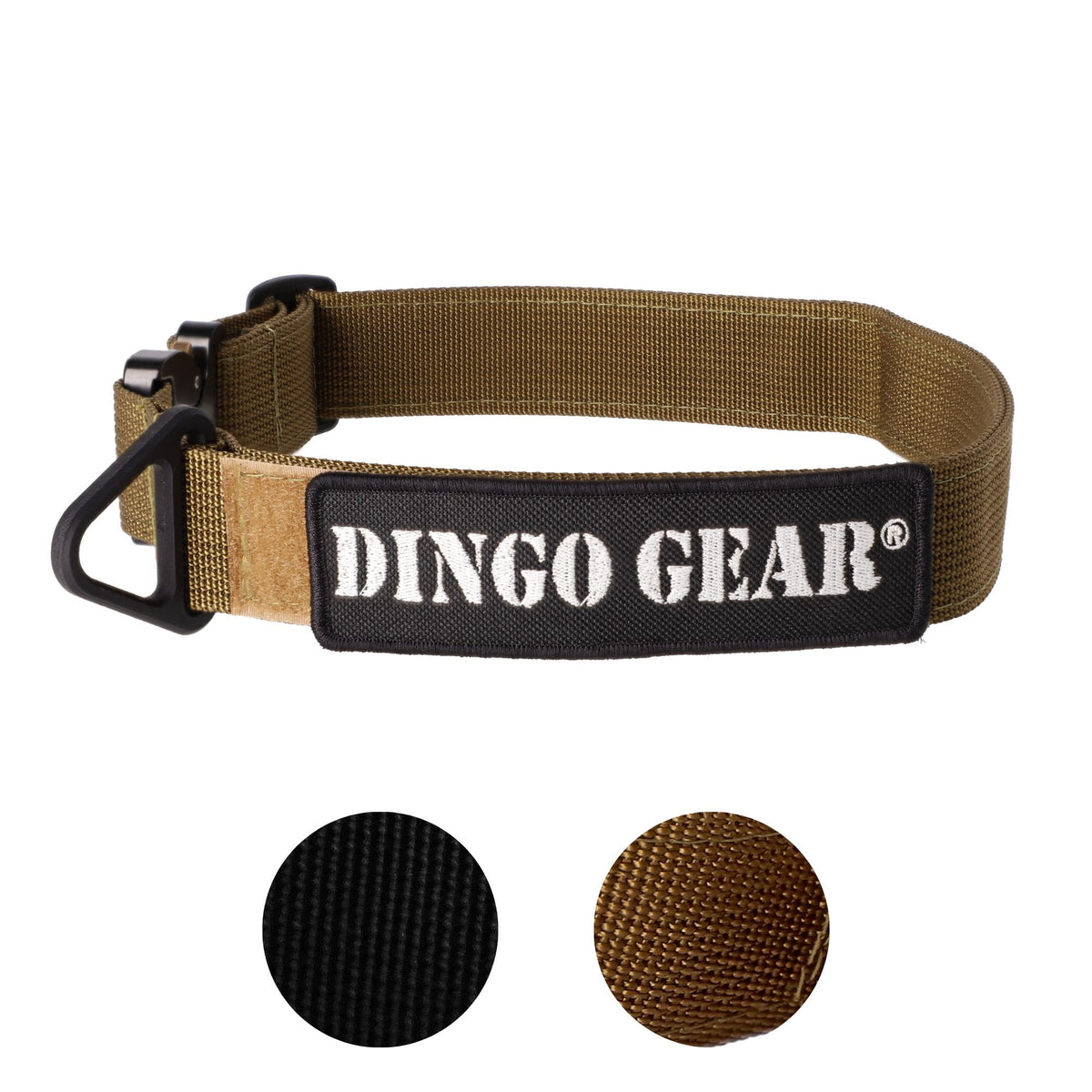 Dingo Gear – Zgardă tactică COBRA – Din chingă de polipropilenă, fără mâner