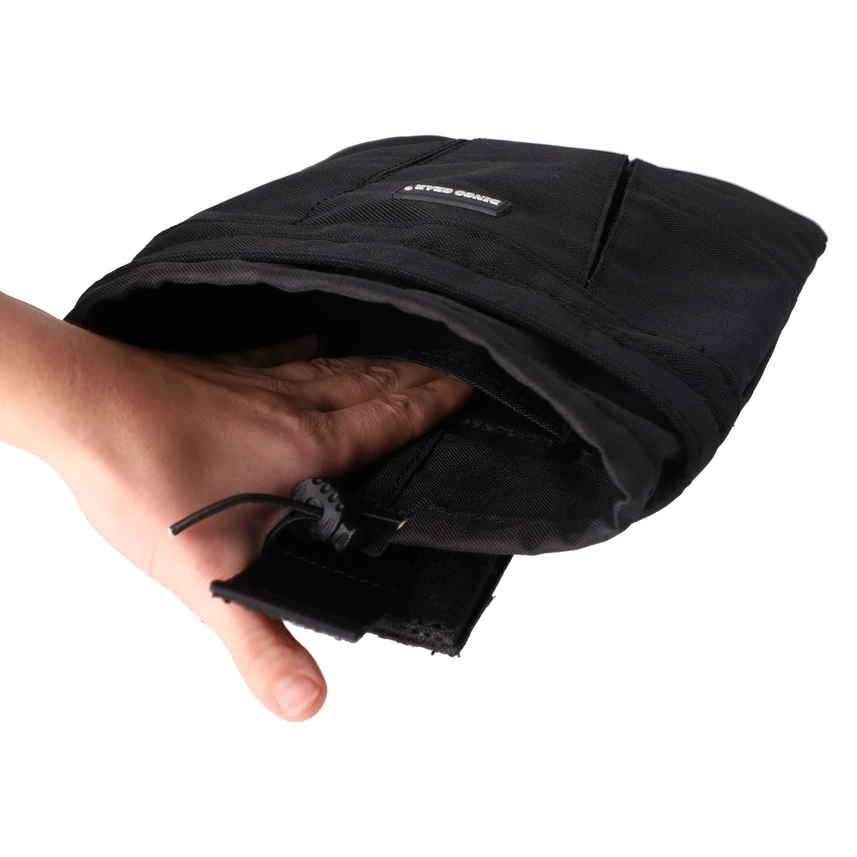 Dingo Gear – Săculeț Drop Bag din CORDURA® – negru - 24 × 24 cm