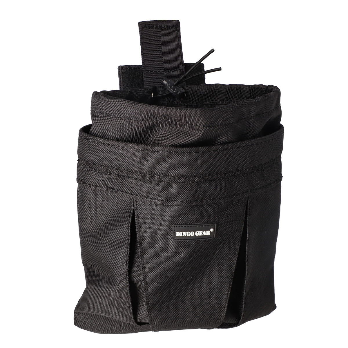 Dingo Gear – Săculeț Drop Bag din CORDURA® – negru - 24 × 24 cm