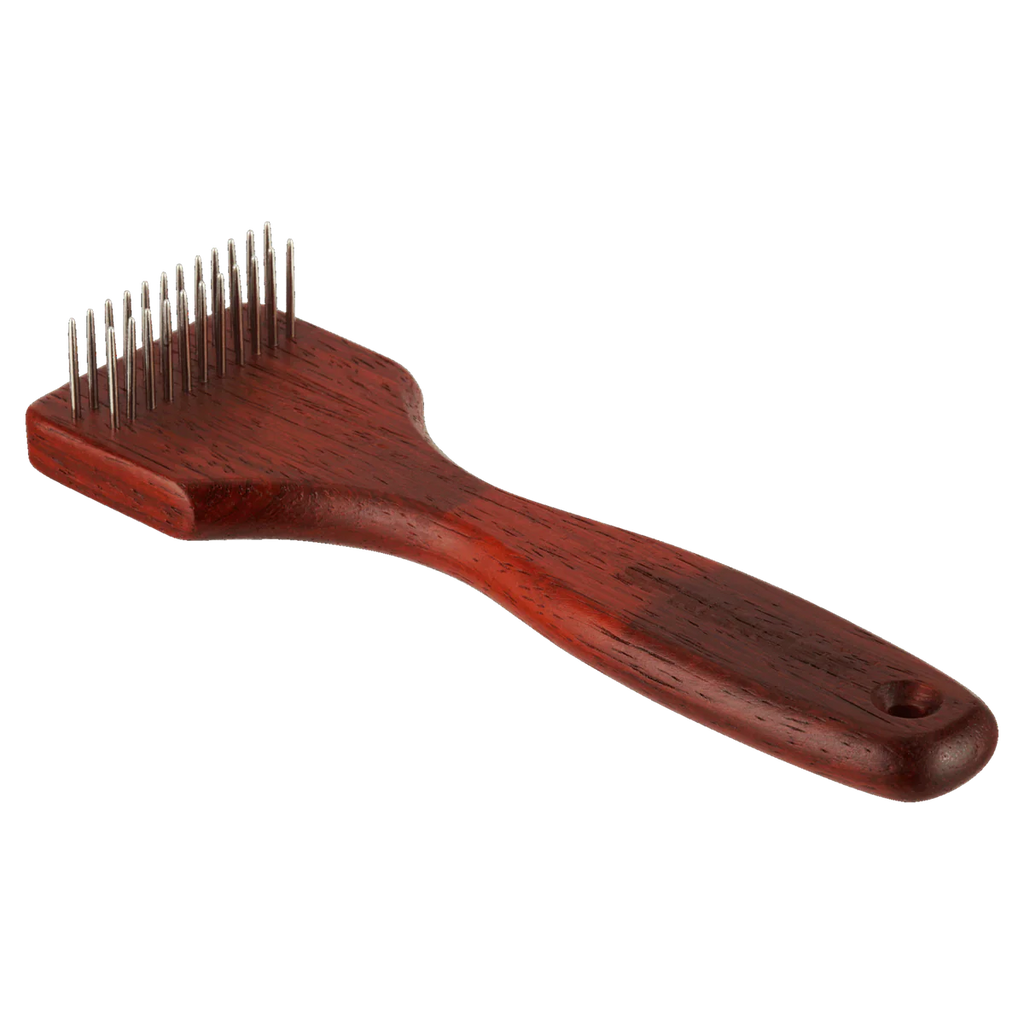 Greblă pentru câini – 2 rânduri, dinți din oțel de 20 mm