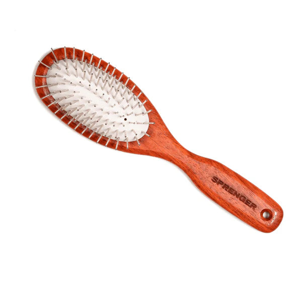 Perie pentru câini, cu peri groși – fixați prin îndoire, dinți metalici de 20 mm