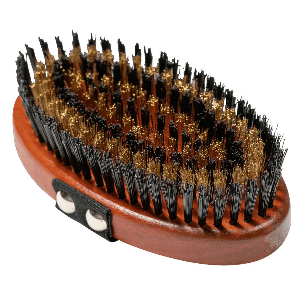 Perie pentru câini, ovală – peri din polipropilenă și alamă