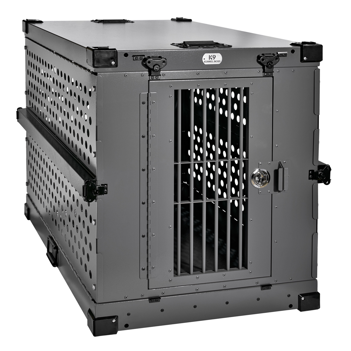 Cușcă pliabilă din aluminiu pentru câini K9 Kennel Boss
