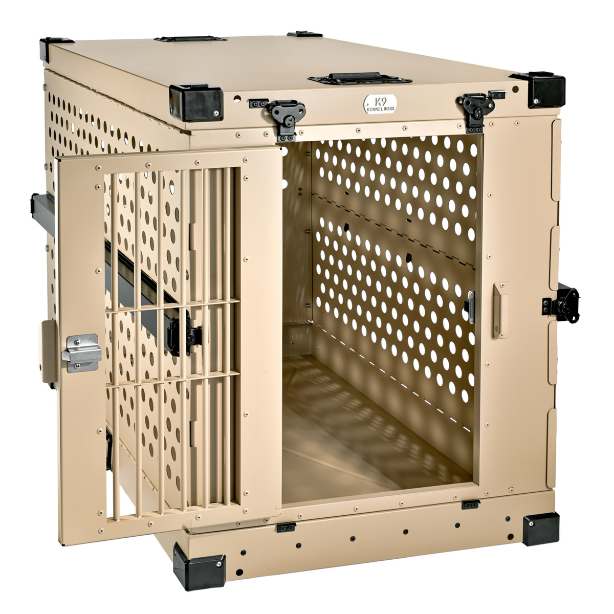 Cușcă pliabilă din aluminiu pentru câini K9 Kennel Boss