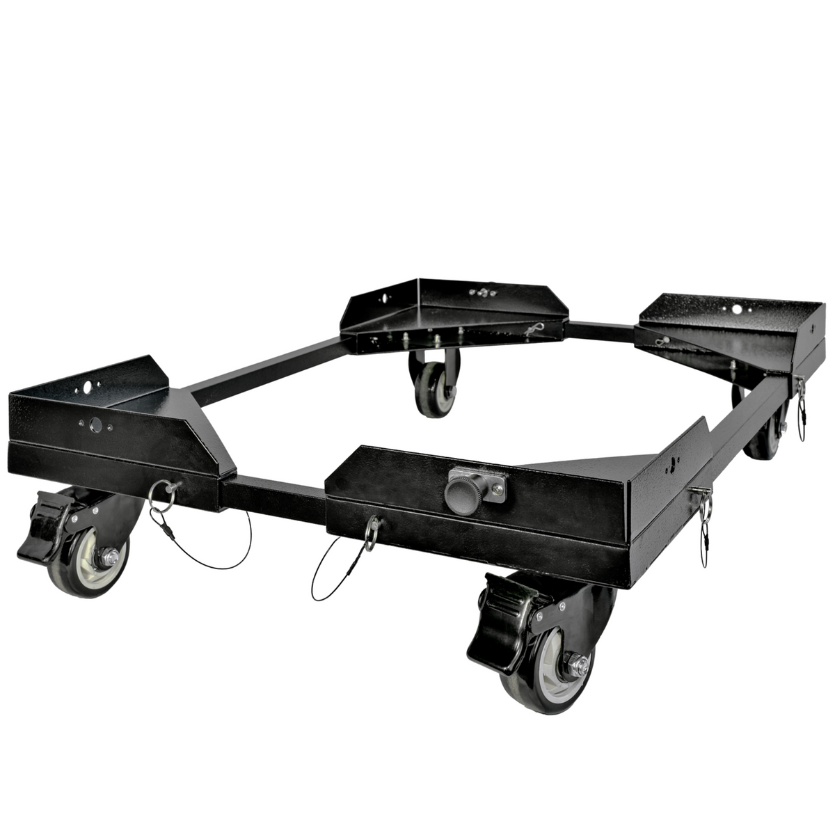 Cărucior modular pentru cușca K9 Kennel Boss, negru