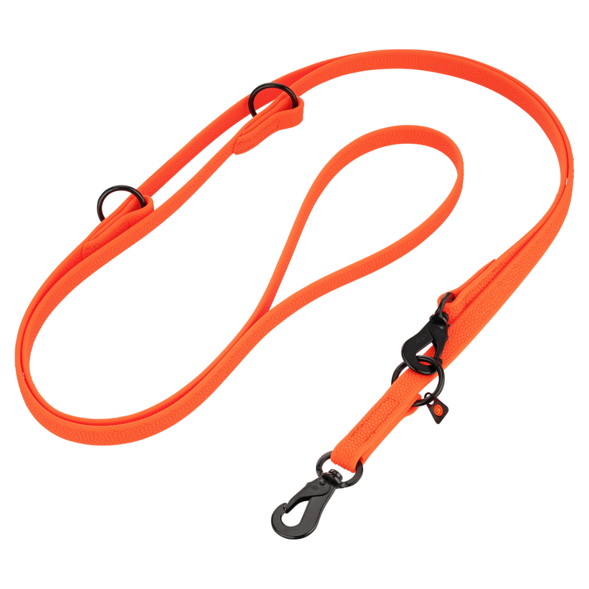 Lesă Sprenger BioThane® Footballgrip reglabilă în 3 poziții, 2,5 m