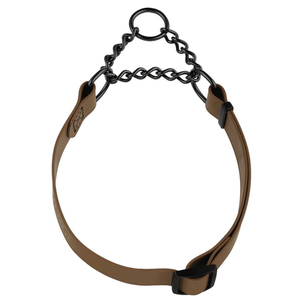 Zgardă martingală reglabilă BioThane® 40–65 cm