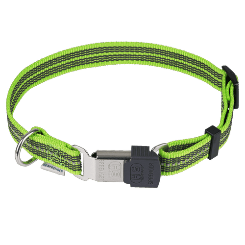 Zgardă reglabilă pentru câini – reflectorizantă