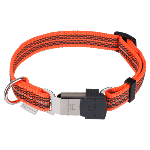 Zgardă reglabilă pentru câini – reflectorizantă