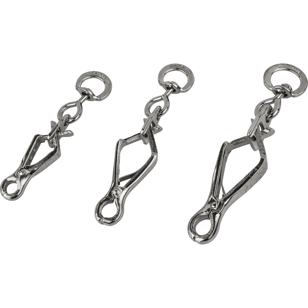 Cârlig tip foarfecă - Oțel nichelat