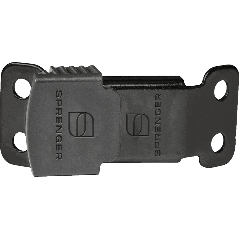 Sistem de închidere ClicLock Sprenger, cataramă pentru zgărzi cu țepi – oțel inoxidabil negru