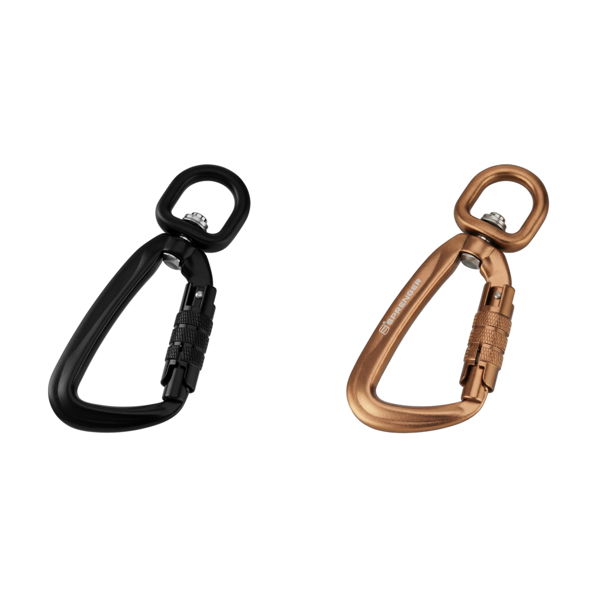 Cârlig cu arc Sprenger din aluminiu, 16 mm