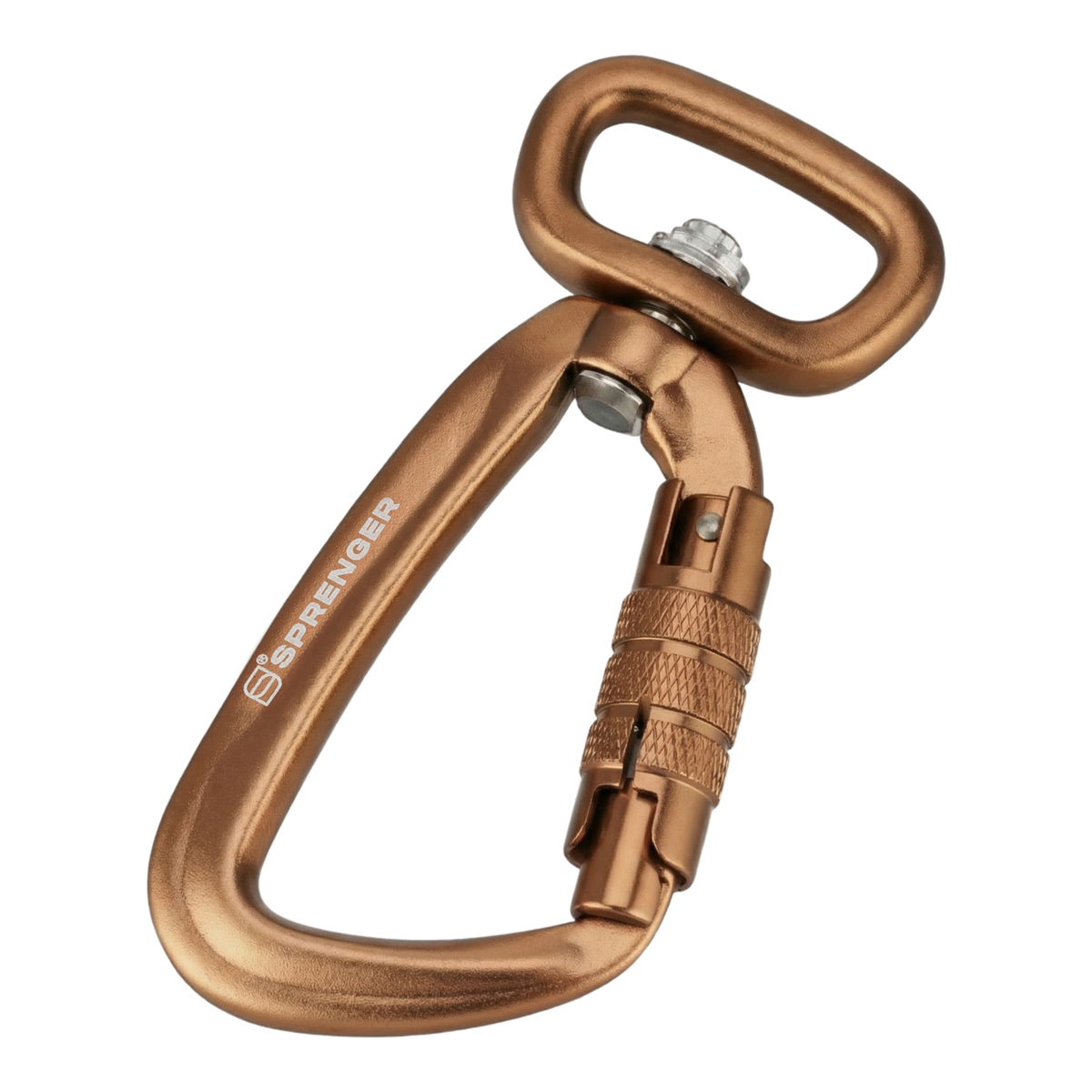 Cârlig cu arc Sprenger din aluminiu, 20 / 25 mm