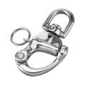 Cârlig rapid (snap shackle) Sprenger cu ochi fix din oțel inoxidabil, 35 mm
