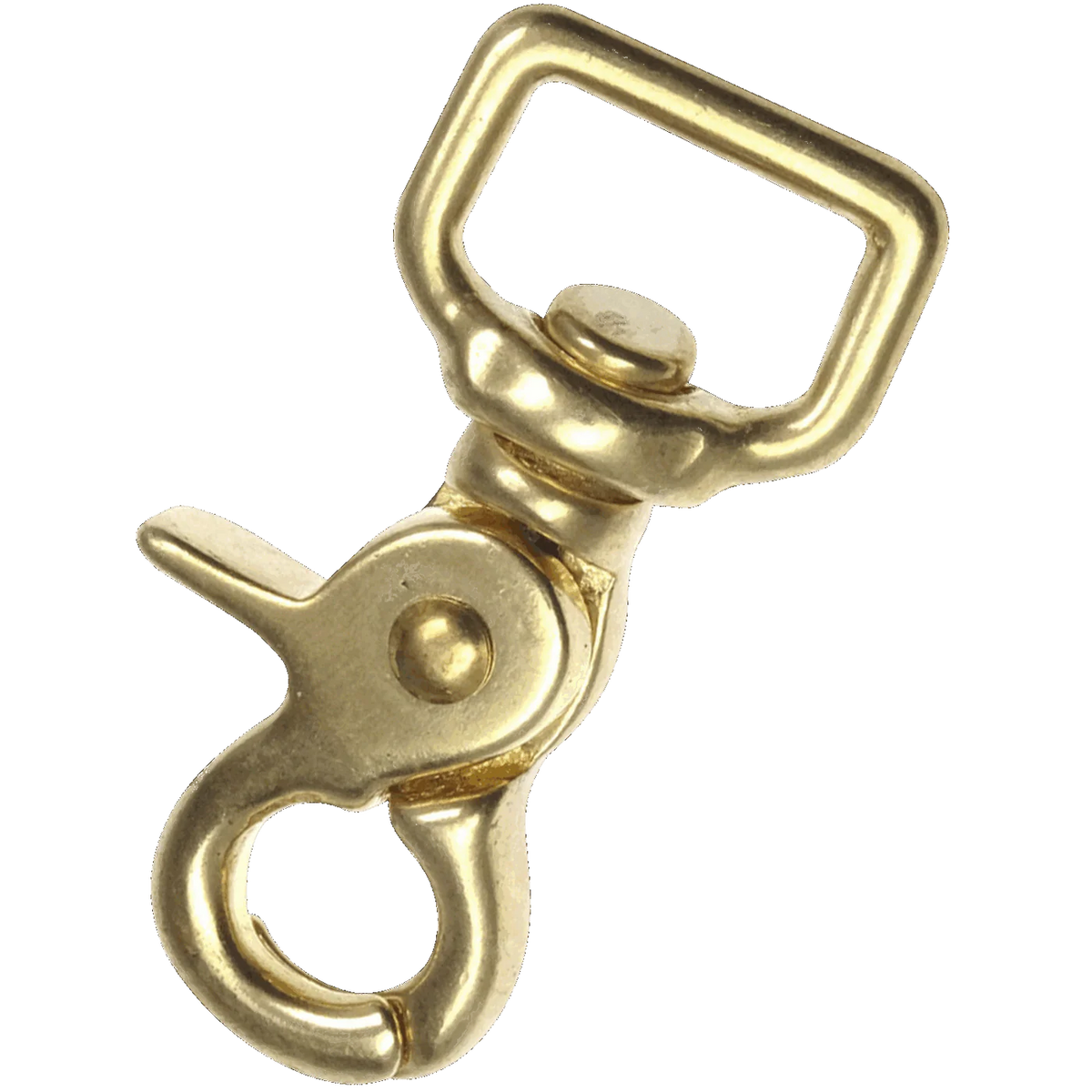 Carabină tip foarfecă Sprenger, alamă lustruită, 63mm