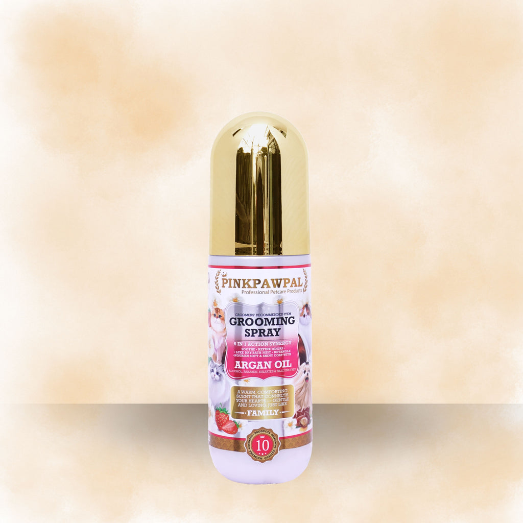 Grooming Spray - Spray pentru îngrijirea și descurcarea blănii cu ulei de argan