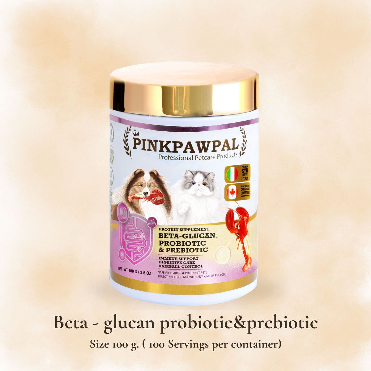 Beta-Glucan Probiotic & Prebiotic – Supliment pentru Imunitate și digestie cu Probiotice și Prebiotice