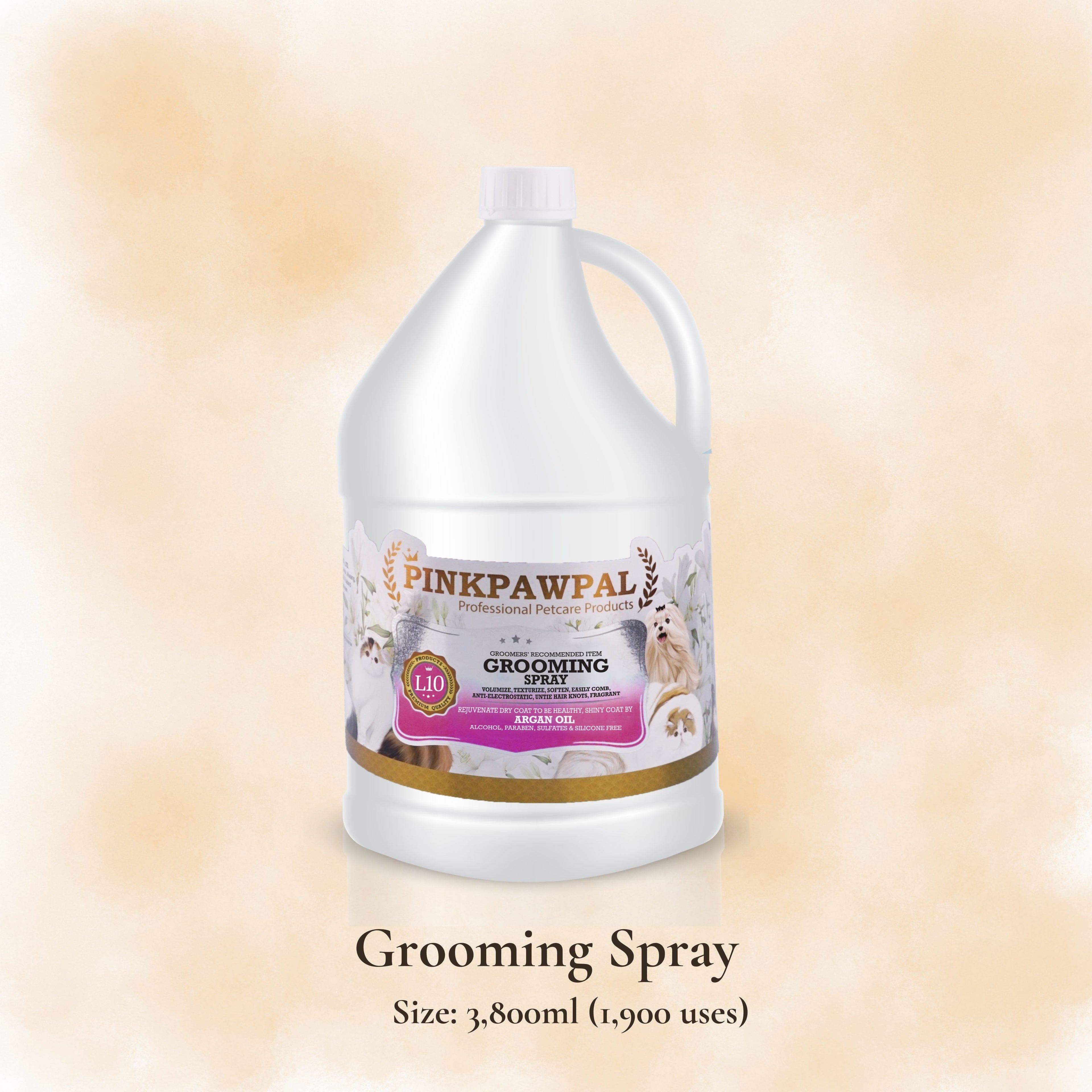 Grooming Spray - Spray pentru îngrijirea și descurcarea blănii cu ulei de argan