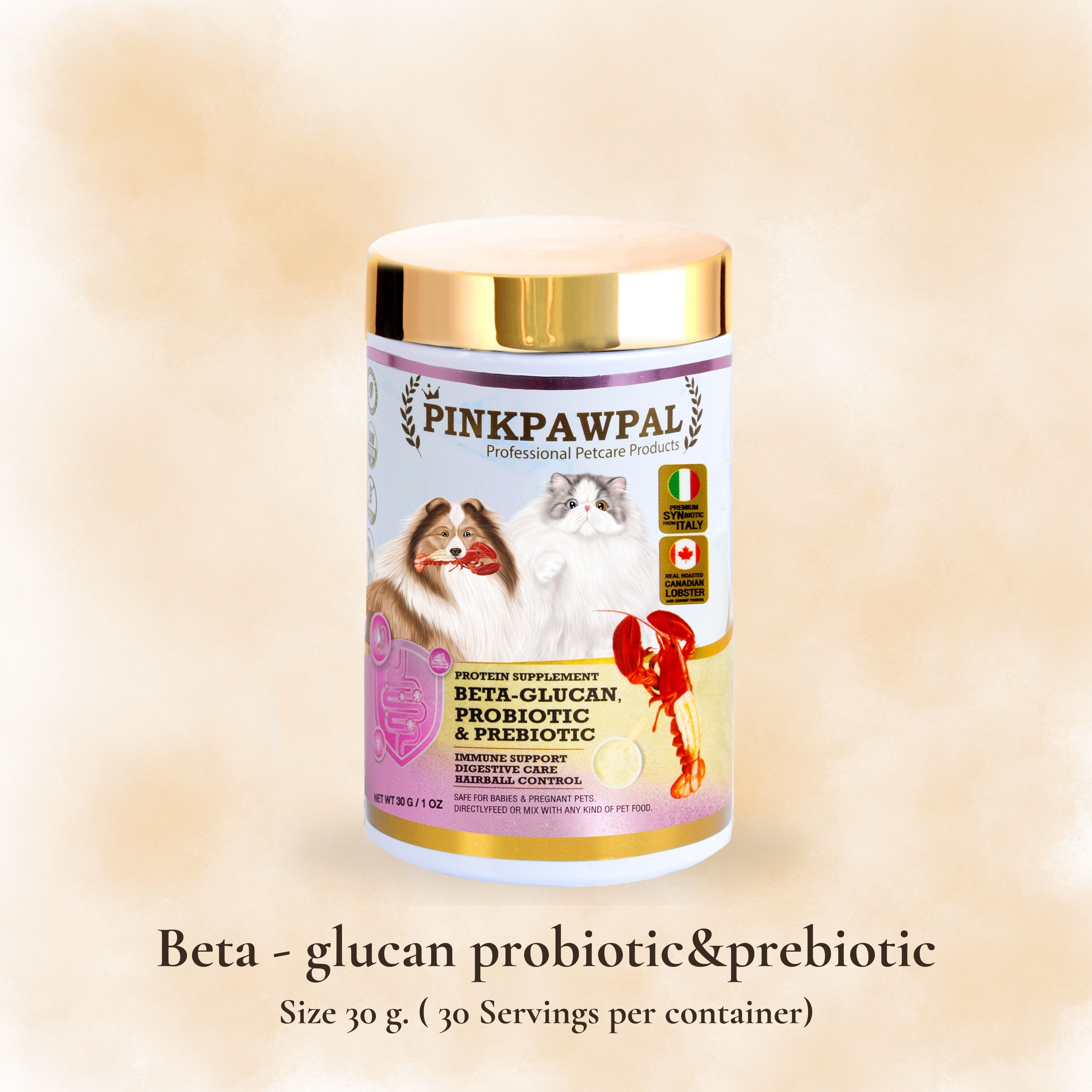 Beta-Glucan Probiotic & Prebiotic – Supliment pentru Imunitate și digestie cu Probiotice și Prebiotice