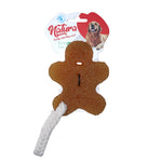 Load image into Gallery viewer, Jucărie pentru câine – Natura Rubber Cookie Man Dog Chew Toy PTH-061 (19 cm)
