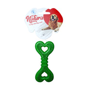 Jucărie pentru câini – Natura Plastic Heart Bone Dog Toy (12,5 cm)