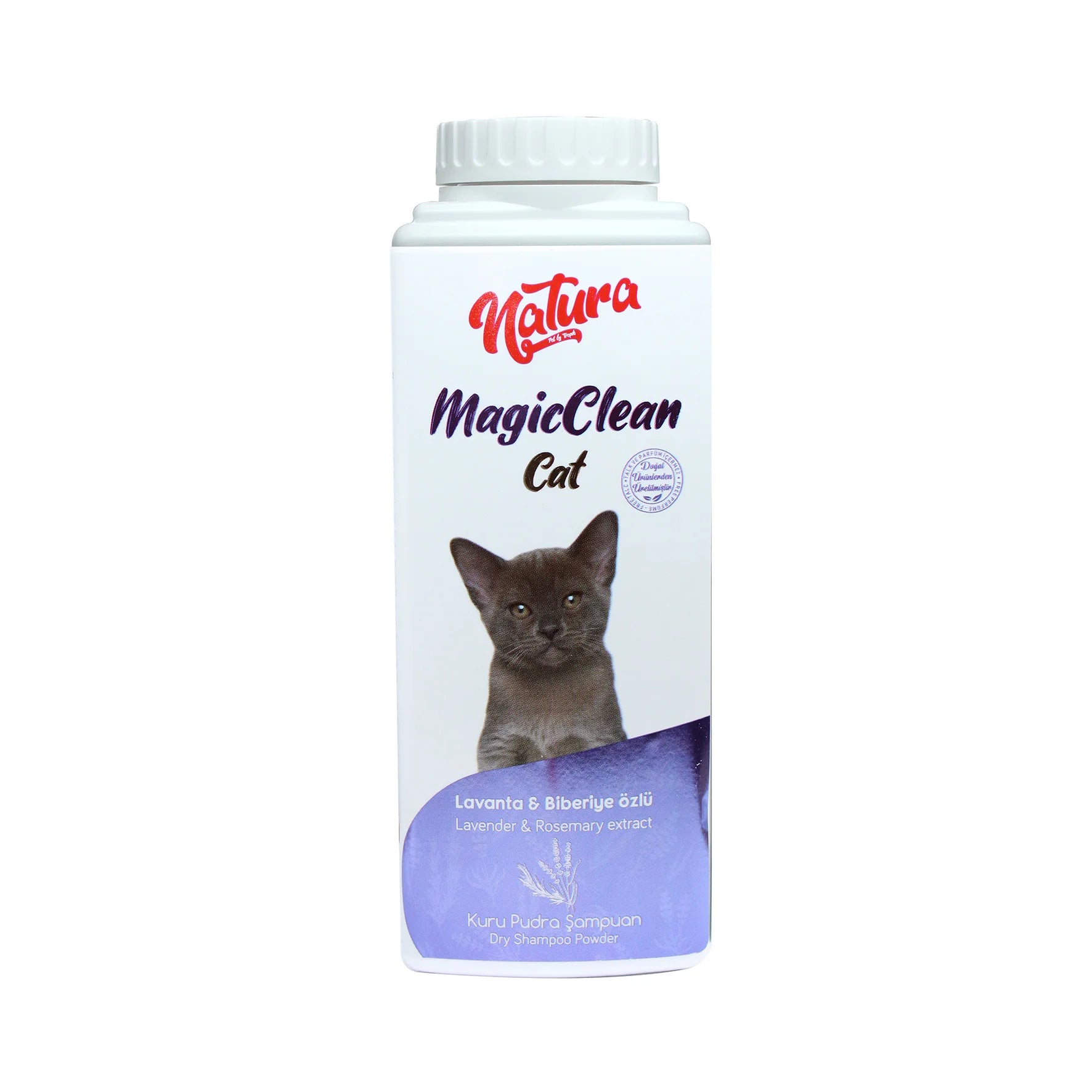Șampon Pudra Natura MagicClean Cat 150 gr