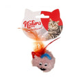 Jucărie pentru pisică – Natura Plush Bear Face Cat Toy PTC-019 (13 cm)