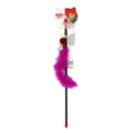 Jucărie Natura de Pluș pentru Pisică Cu Pene PTC-055 (45 Cm)