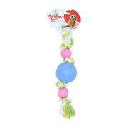 Jucărie pentru câini – Natura Dog Rope Toy With Three Plastıc Ball PTH-047 (27 cm)