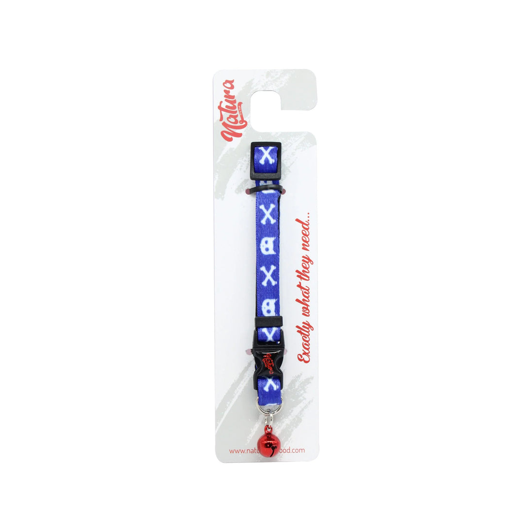 Zgardă Pentru Pisici Adulte Cat Collar – Cat Skull Albastru