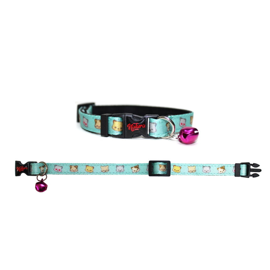 Zgardă pentru Pisică Natura Adult Cat Collar – Cat Patterned