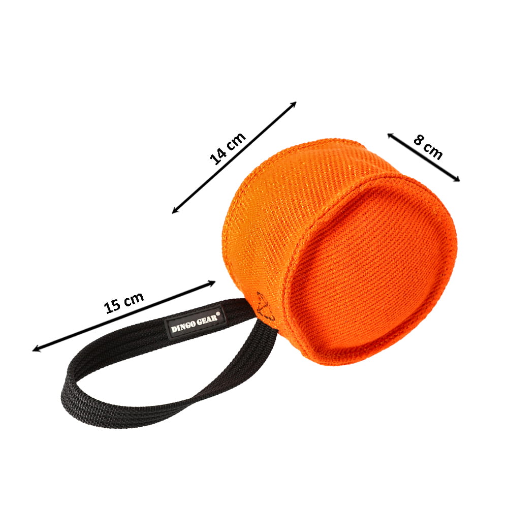 Dingo Gear BERTA – Jucărie tug din Nylcot cu un mâner, Ø 14 cm