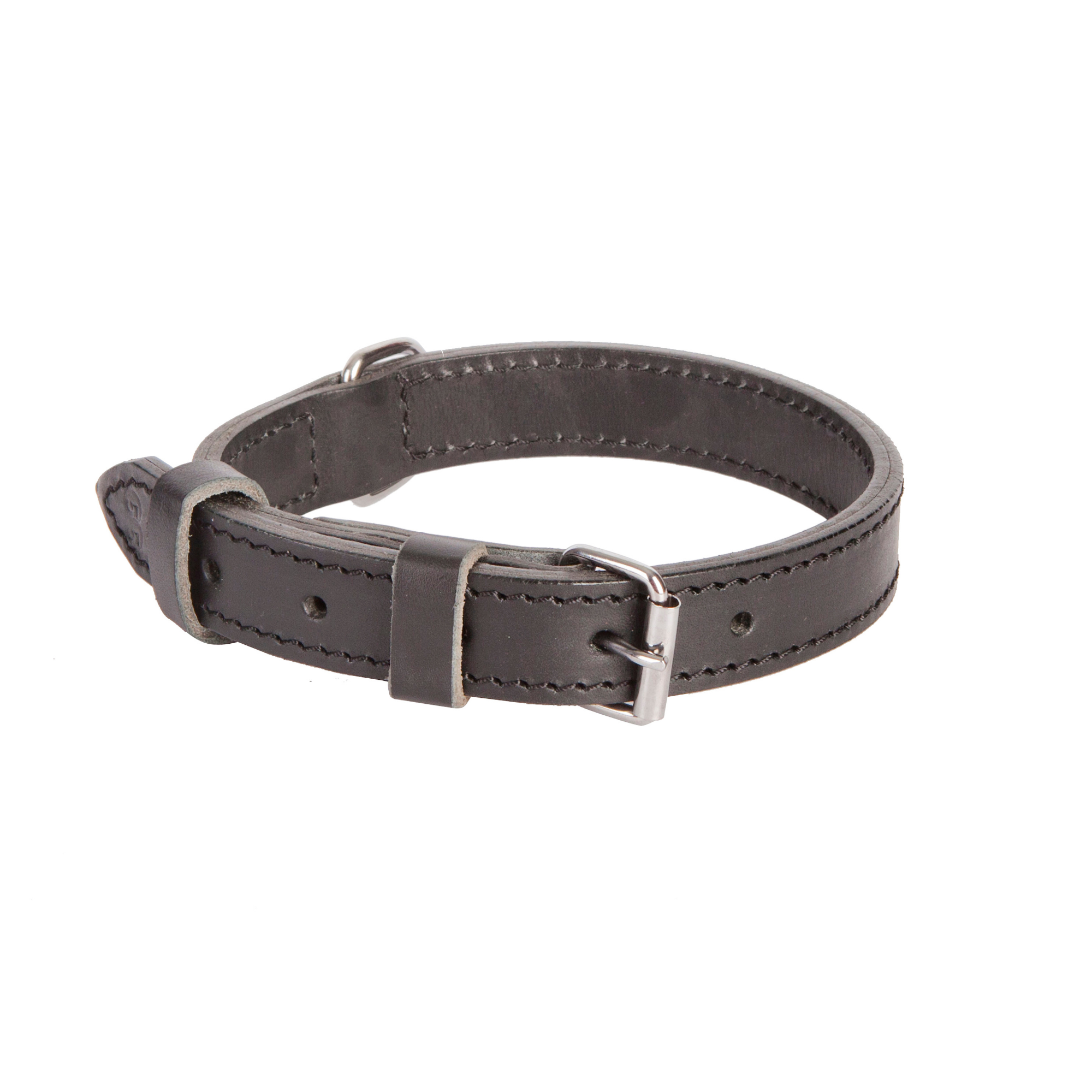 Zgardă clasică cusută dublu