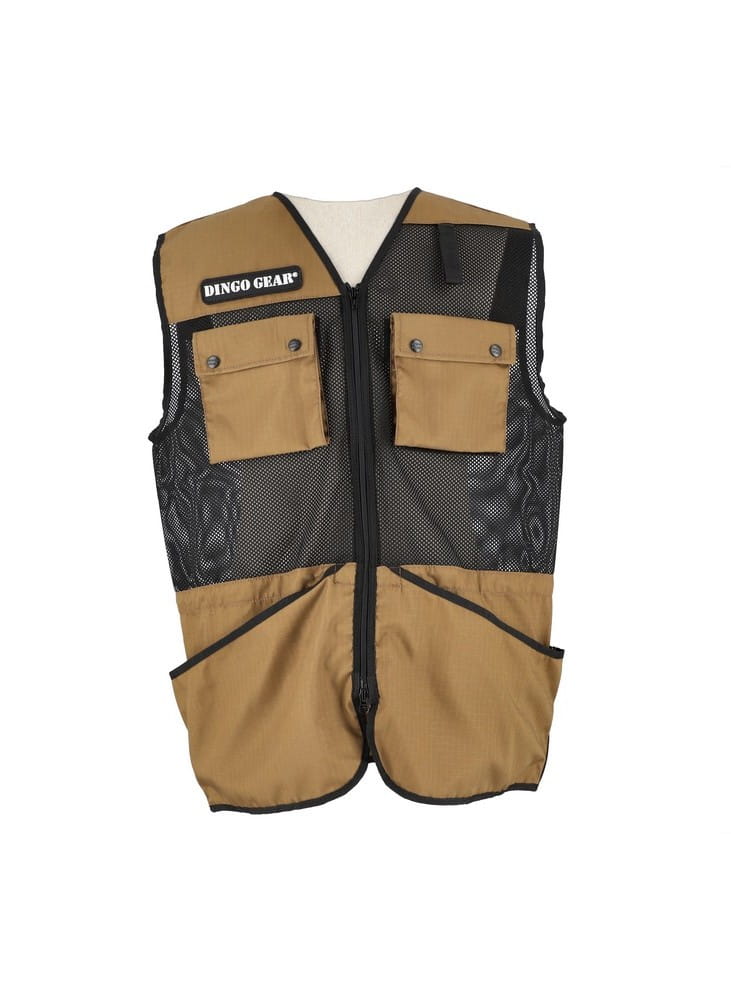 Dingo Gear PRO – vestă de antrenament din plasă, culoare coyote brown
