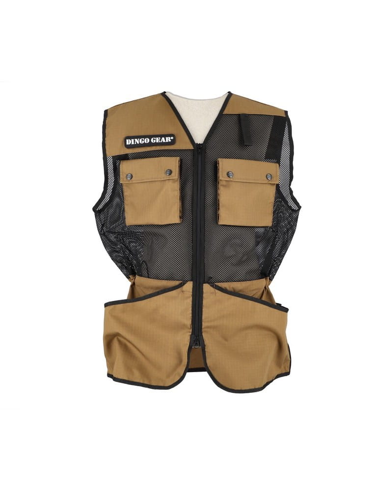 Dingo Gear PRO – vestă de antrenament din plasă, culoare coyote brown