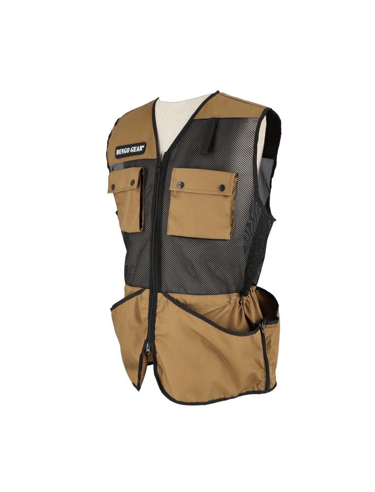 Dingo Gear PRO – vestă de antrenament din plasă, culoare coyote brown