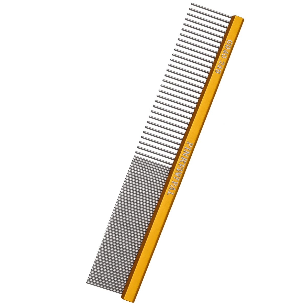 PinkPawPal Set Piepteni Profesionali – Pet Comb Mare 40 × 246 mm + Pet Comb Mic 22 × 130 mm