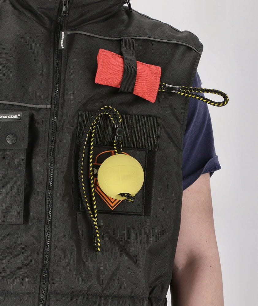 Dingo Gear – vestă de antrenament canin pentru toate anotimpurile, cu glugă, culoare neagră