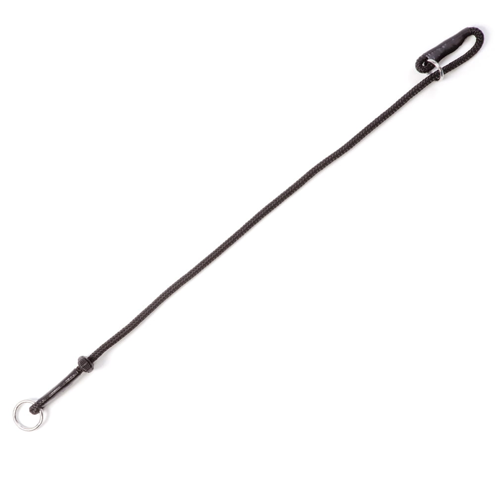 Dingo Gear – Zgardă de dresaj tip strangulare din frânghie 6 mm, culoare neagră