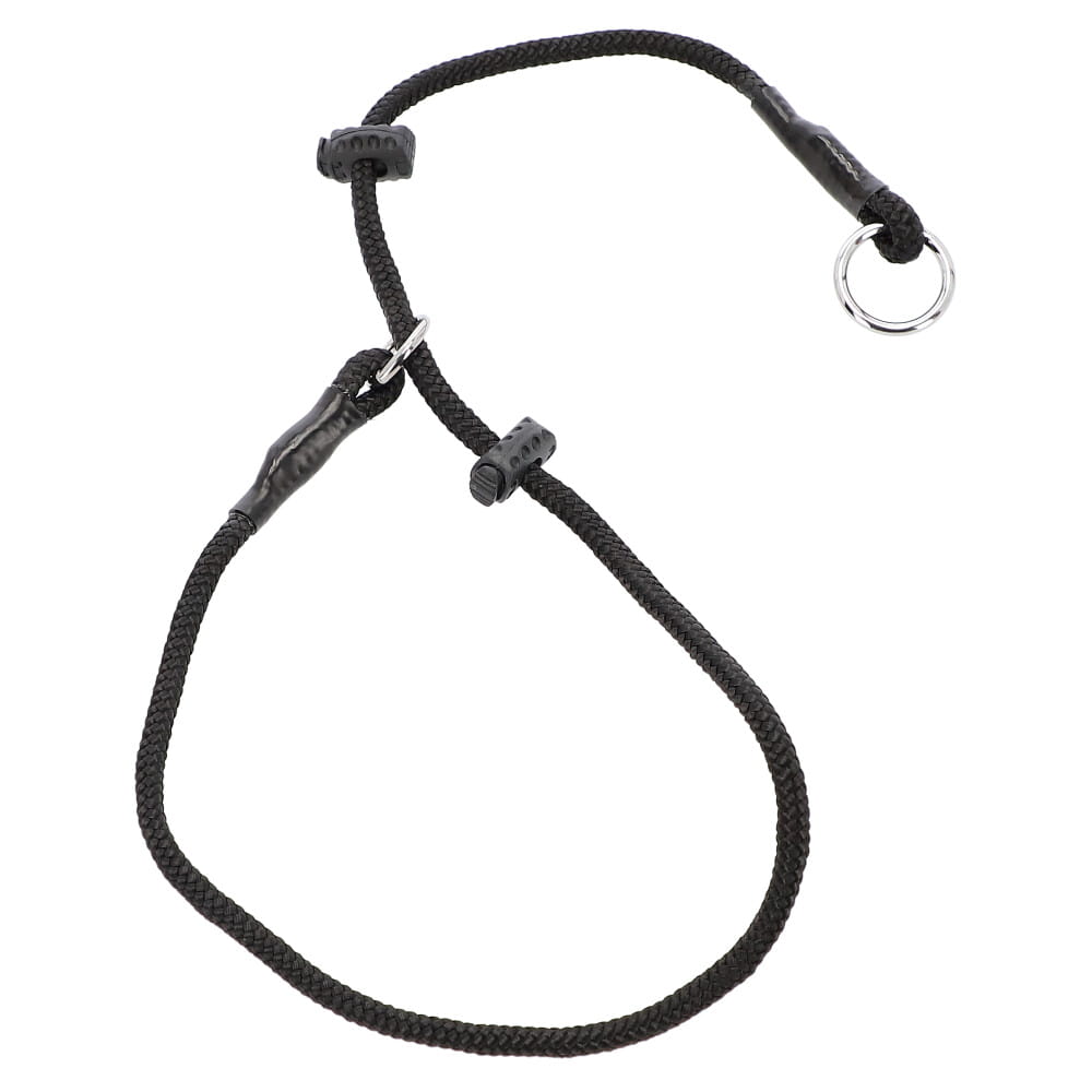 Dingo Gear – zgardă de dresaj tip strangulare cu două opritoare, 6 mm, neagră