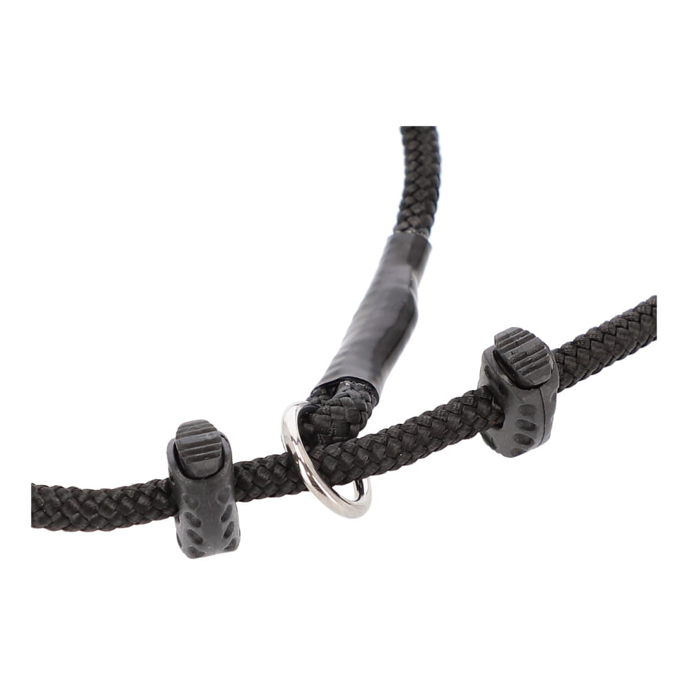 Dingo Gear – zgardă de dresaj tip strangulare cu două opritoare, 6 mm, neagră