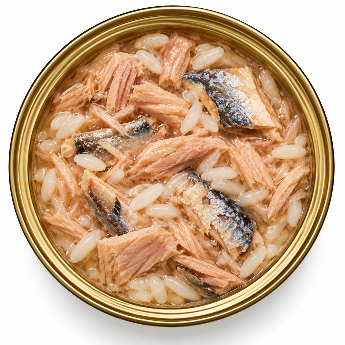 Conservă pentru pisici Natura amestec de Ton și Sardine, în sos 70 gr