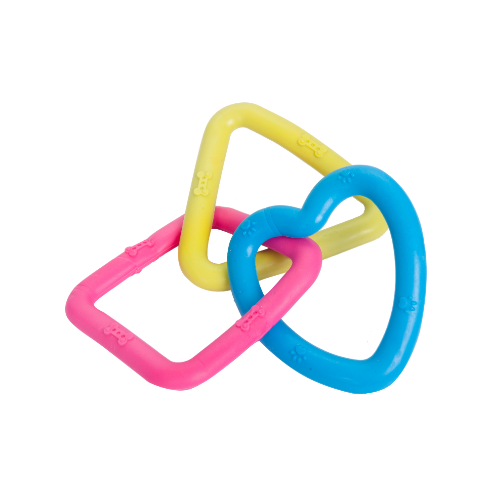 Jucărie de tras și ros din cauciuc pentru câini