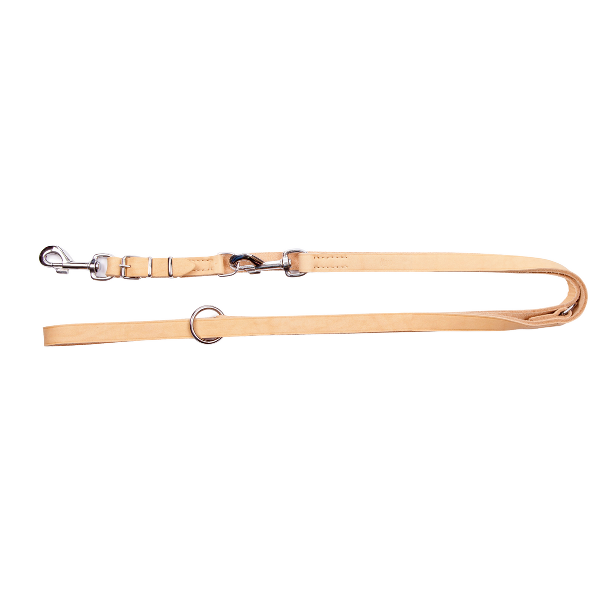 Lesă extensibilă cusută cu carabină înlocuibilă