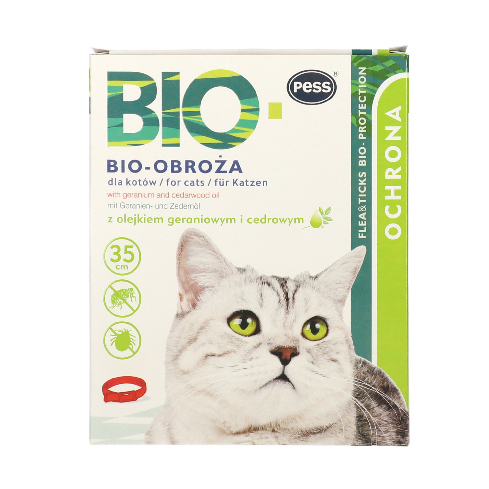 Guler bio antiparazitar pentru pisici