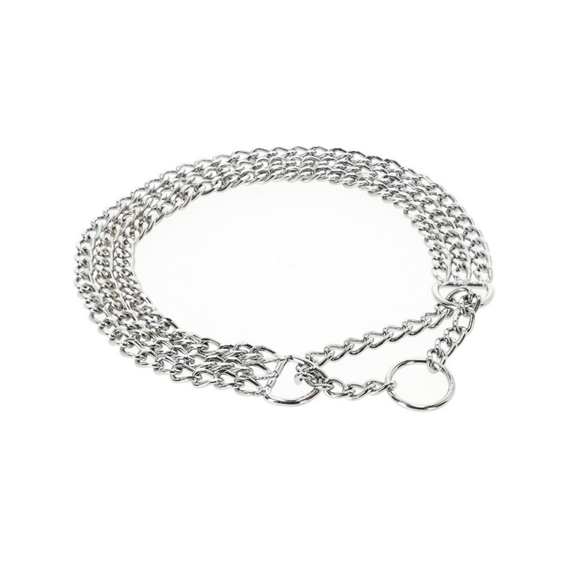 Zgardă pentru câini cu închidere triplă tip clip