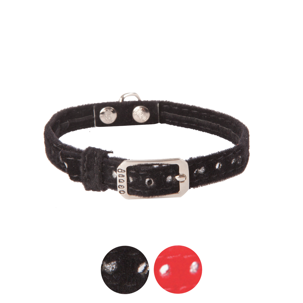 Zgardă brodată welour